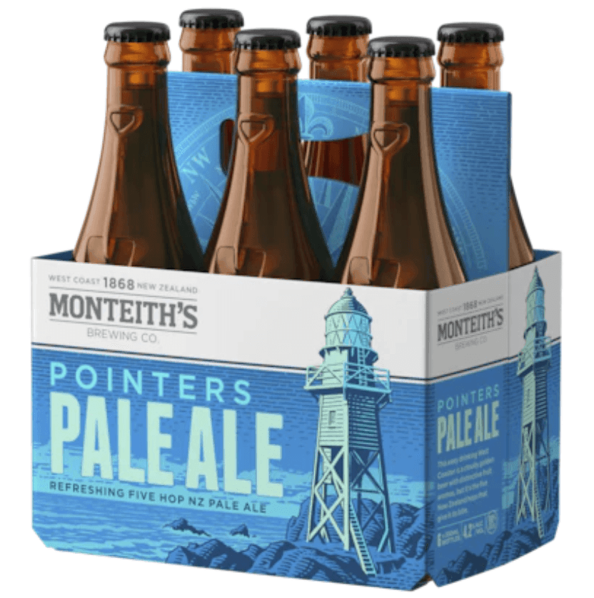 Monteith's Pointers Pale Ale Bottle 330mL - Harry's Liquor