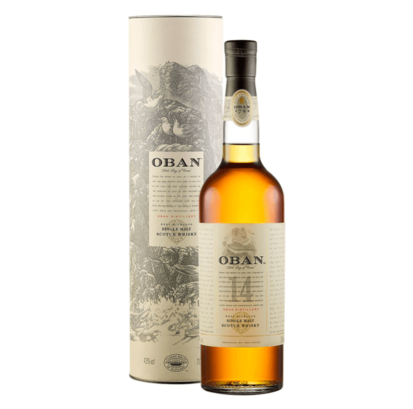 Oban 14 Year Old Single Malt Scotch Whisky 700mL - Harry's Liquor