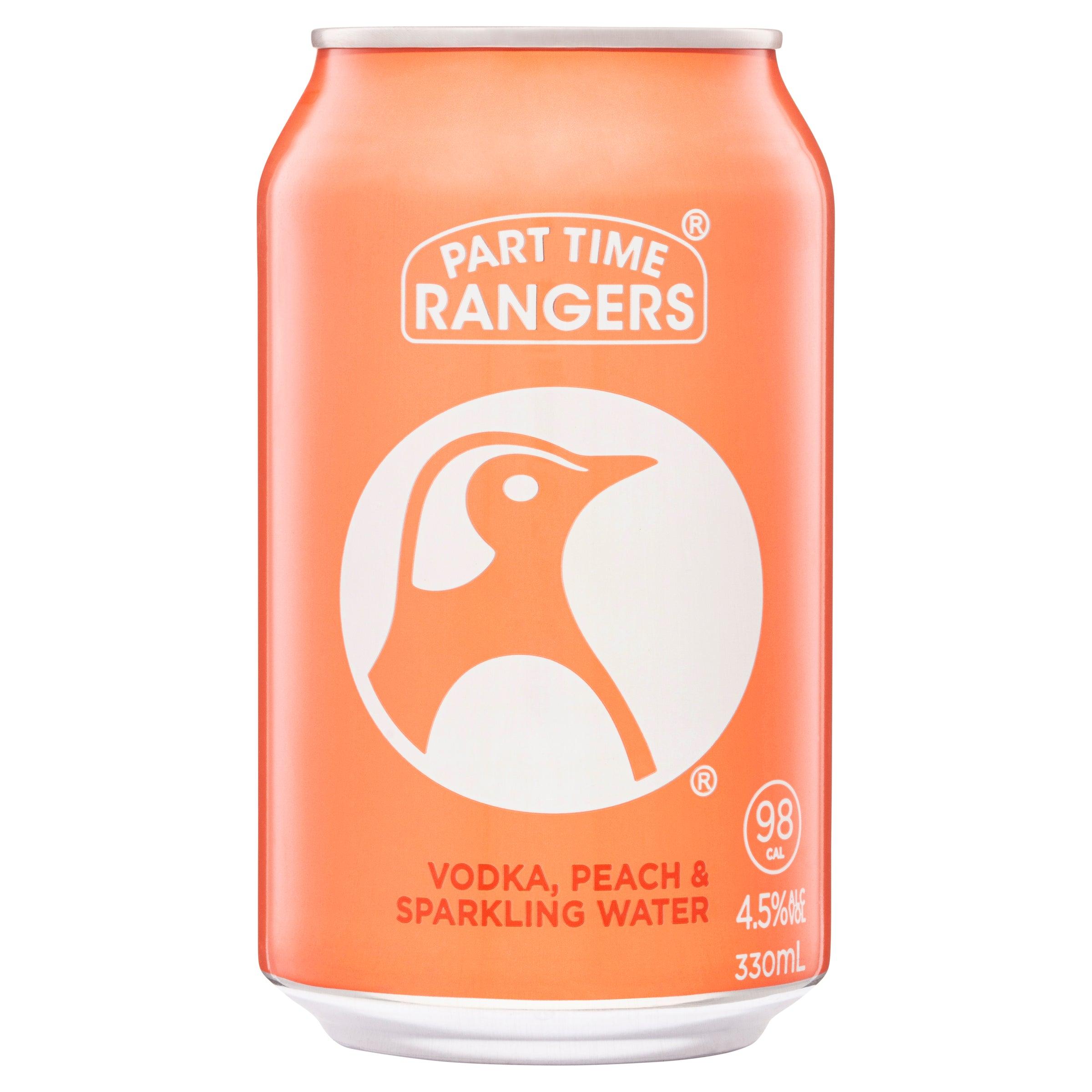 Part Time Rangers Peach Penguin Can 330mL - Harry's Liquor