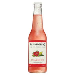 Rekorderlig Strawberry Lime Cider Bottle 330mL - Harry's Liquor