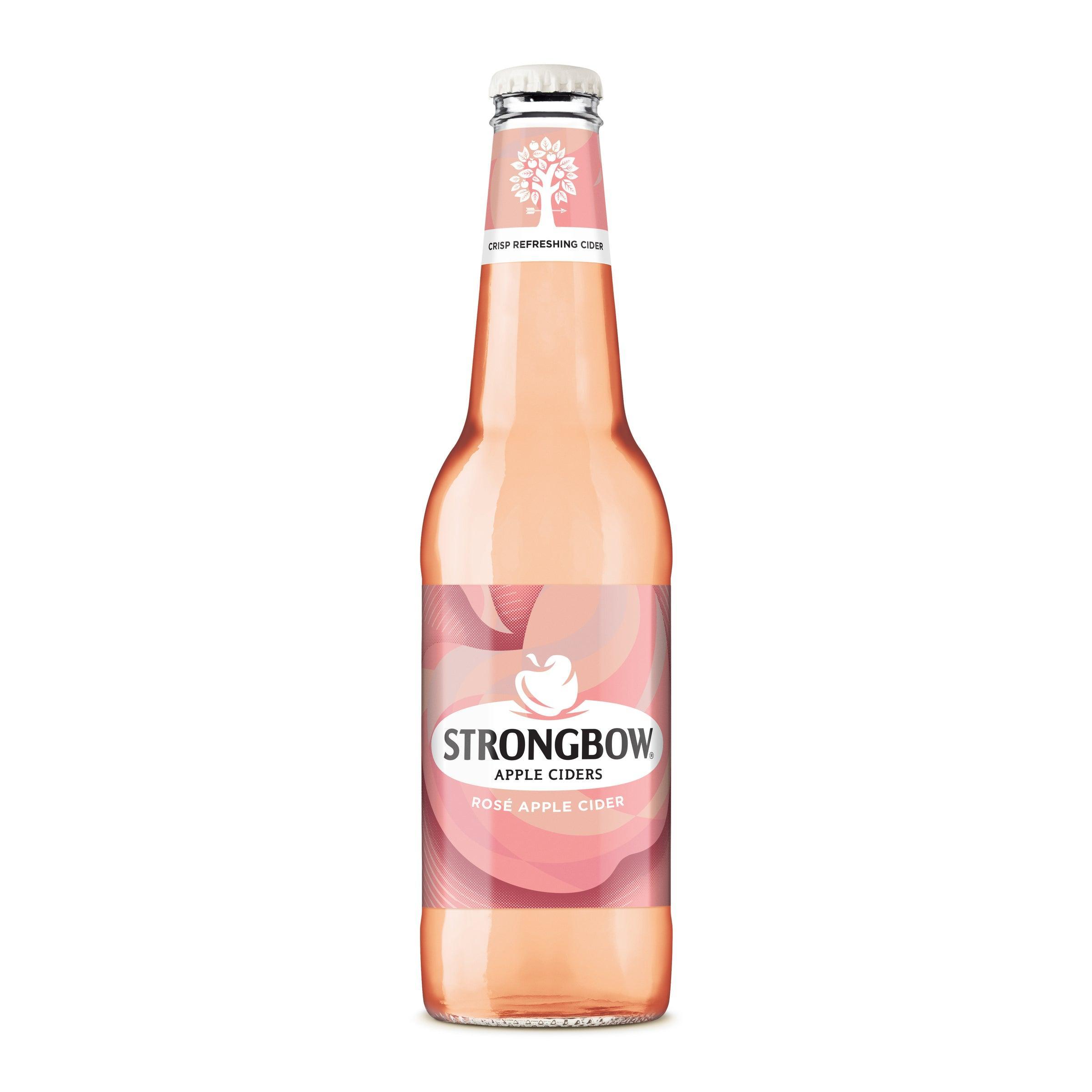 Strongbow Blossom Rose Sparkling Apple Cider Bottle 330mL - Harry's Liquor