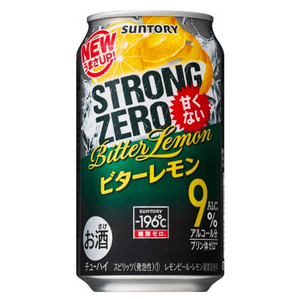 Suntory Strong Zero 9% Bitter Lemon Can 350mL - Harry's Liquor