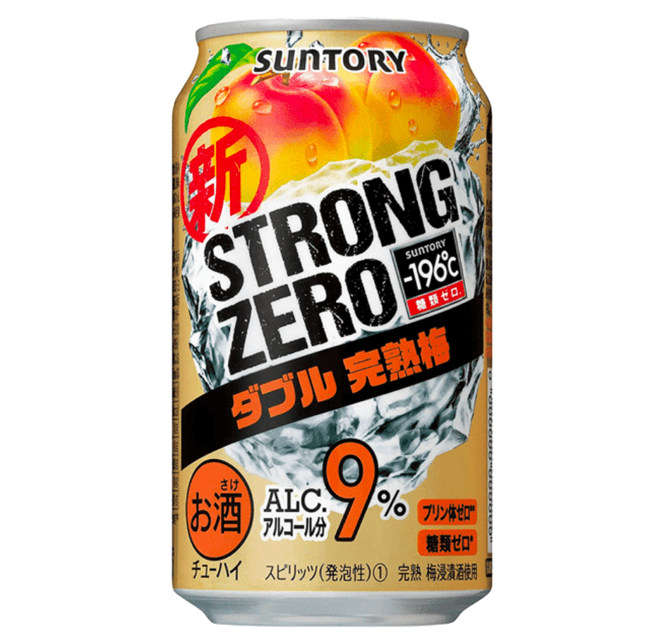 Suntory Strong Zero 9% Double Plum Can 350mL - Harry's Liquor