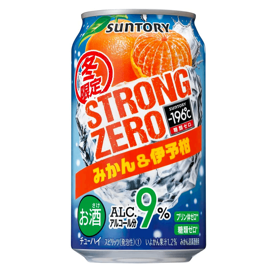 Suntory Strong Zero 9% Mandarin Can 350mL - Harry's Liquor