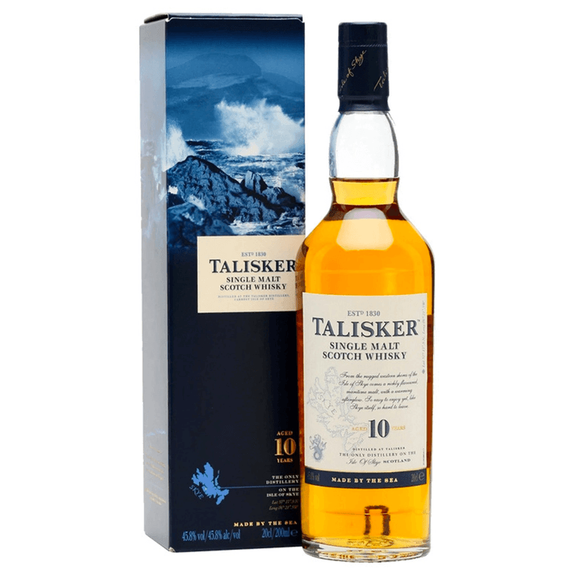 Talisker 10 Year Old Single Malt Scotch Whisky 700mL - Harry's Liquor