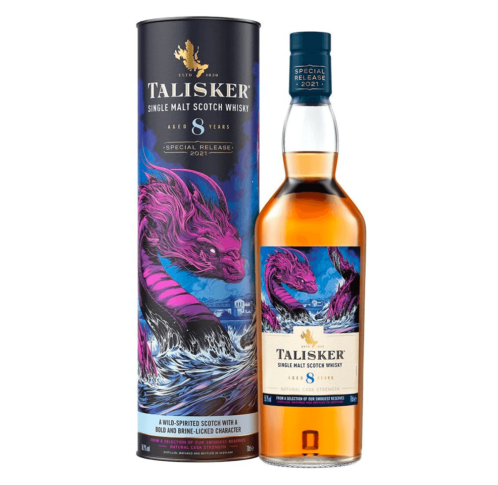 Talisker 8 Year Old Legends Untold Special Release 2021 Single Malt Scotch Whisky 700mL - Harry's Liquor