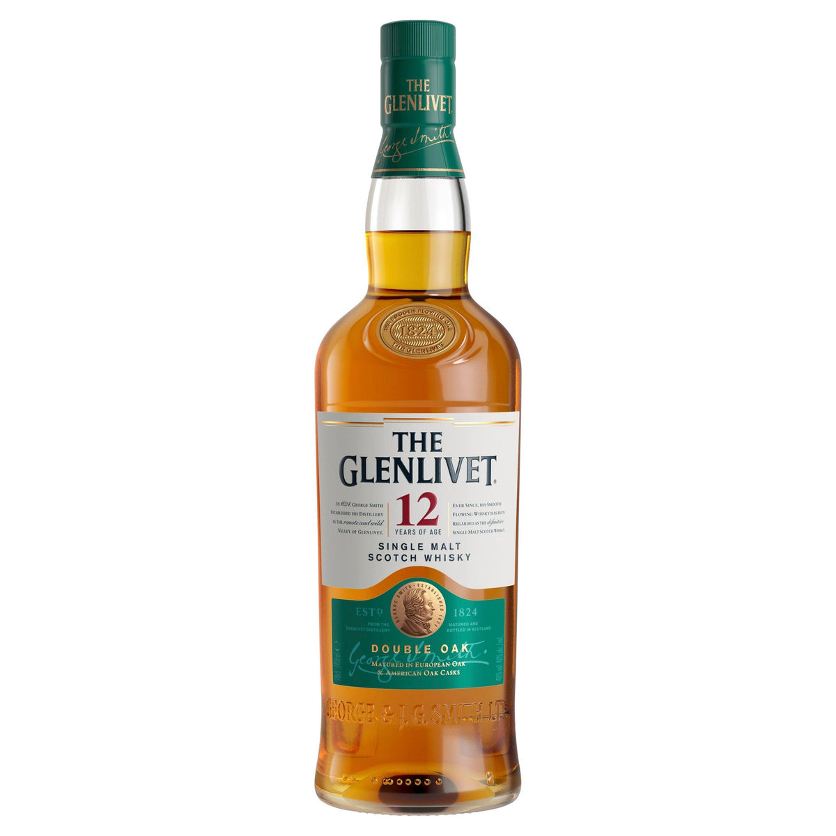 The Glenlivet 12 Year Old Single Malt Scotch Whisky 700mL
