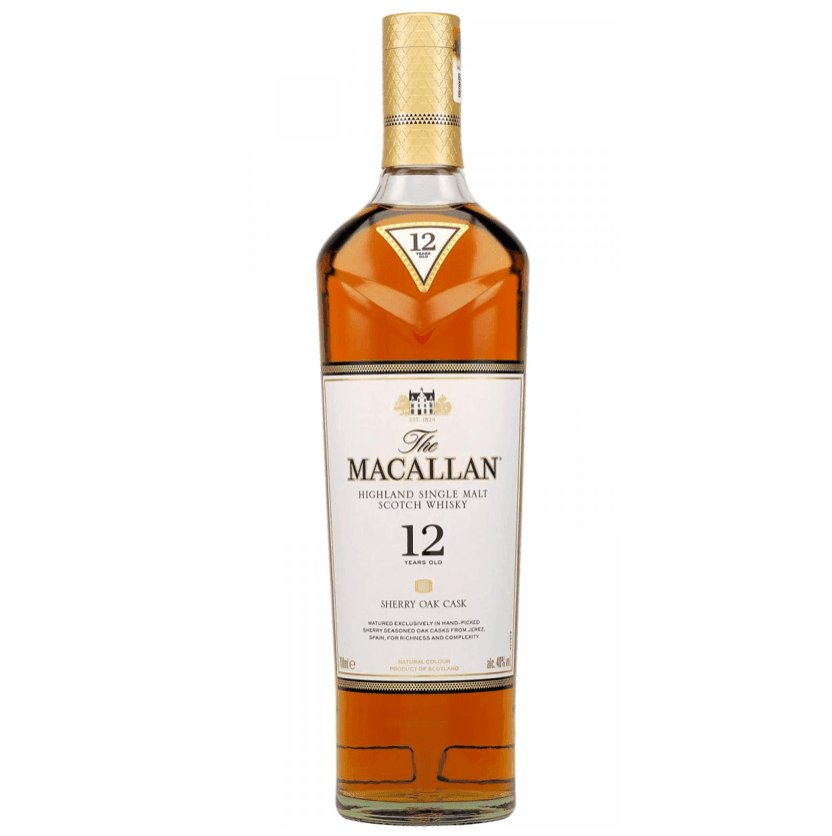 The Macallan 12 Year Old Sherry Cask Single Malt Scotch Whisky 700mL - Harry's Liquor