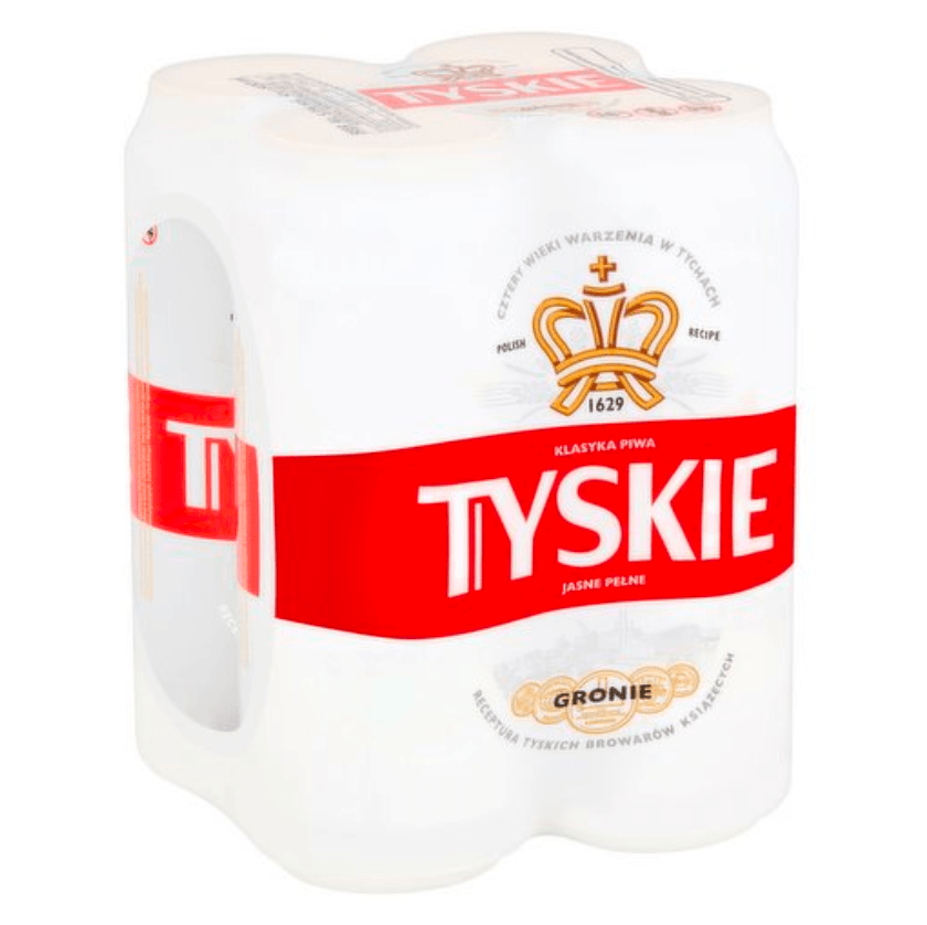 Tyskie Premium Polish Lager Can 500mL - Harry's Liquor