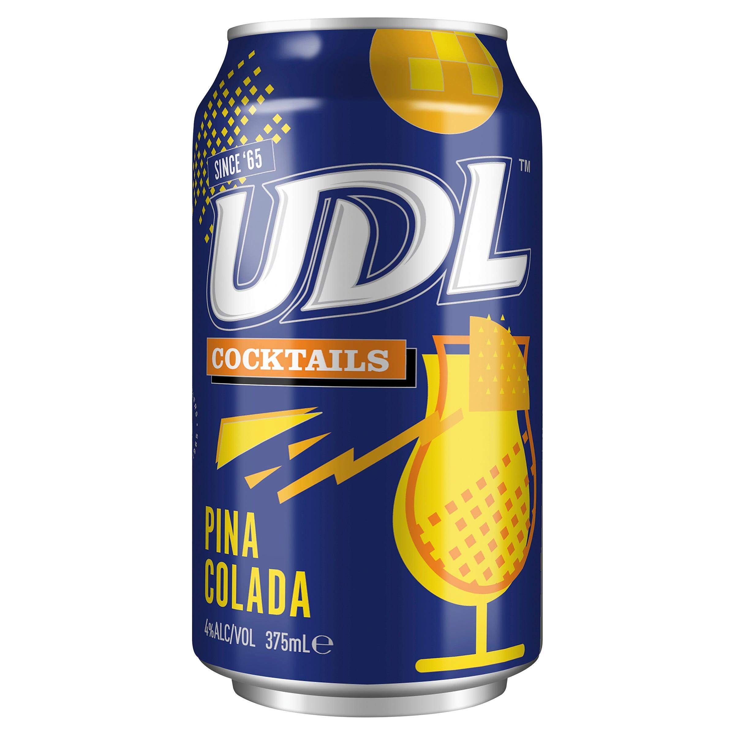 UDL Cocktails Pina Colada Can 375mL - Harry's Liquor