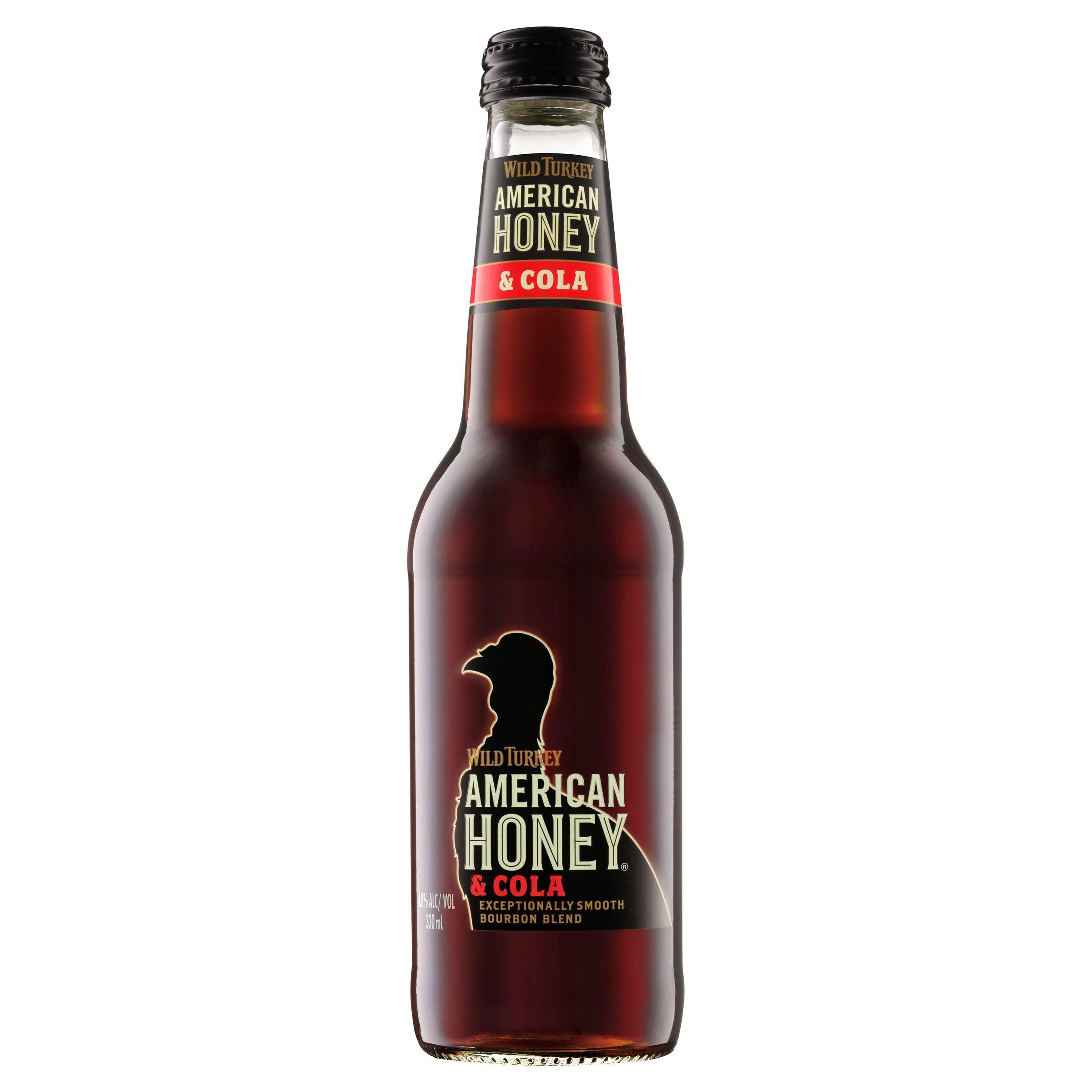 Wild Turkey American Honey & Cola Bottle 330mL - Harry's Liquor