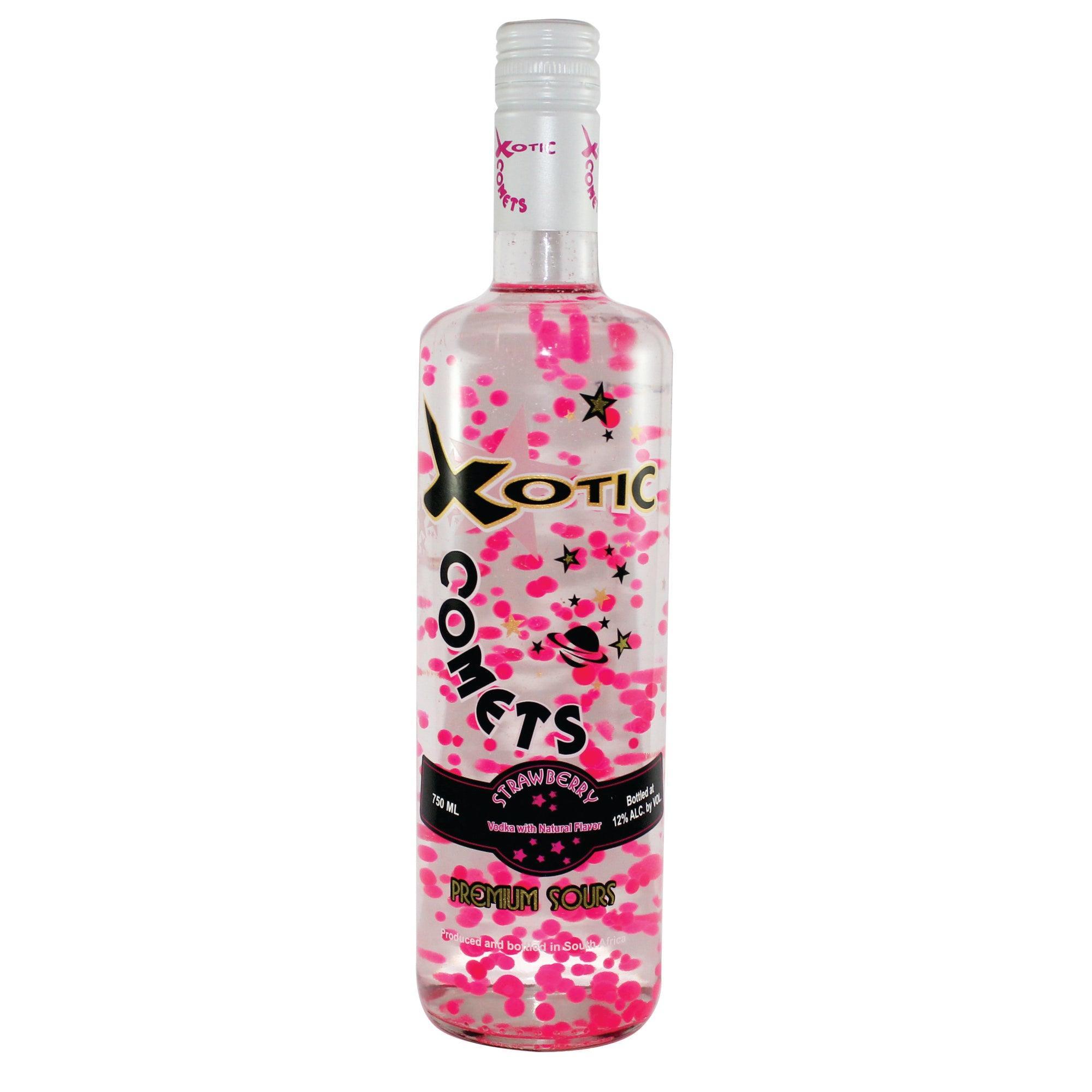 Xotic Comets Strawberry Vodka 750mL - Harry's Liquor